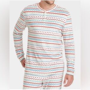 Colorful Striped Pajama Set